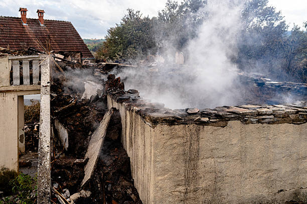Professional Emergency Fire Cleanup technician working in Cannon Falls, MN